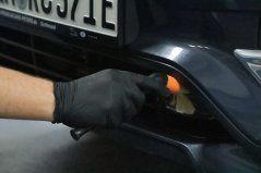 Koch Chemie Exterior Brush Orange - Detailingový štětec na plastové díly exteriéru