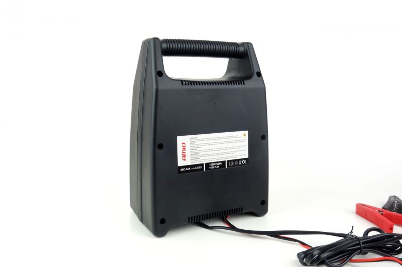 Chargeur de batterie auto/moto AMiO 12A, 12V SBC-12A