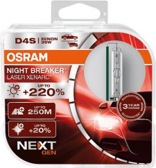 Osram żarnik ksenonowy D4S 12/24V XENARC NIGHT BREAKER LASER +220% BOX