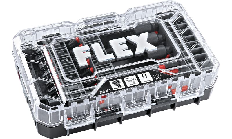 Flex DB 41 - Set de burghie 41 de piese