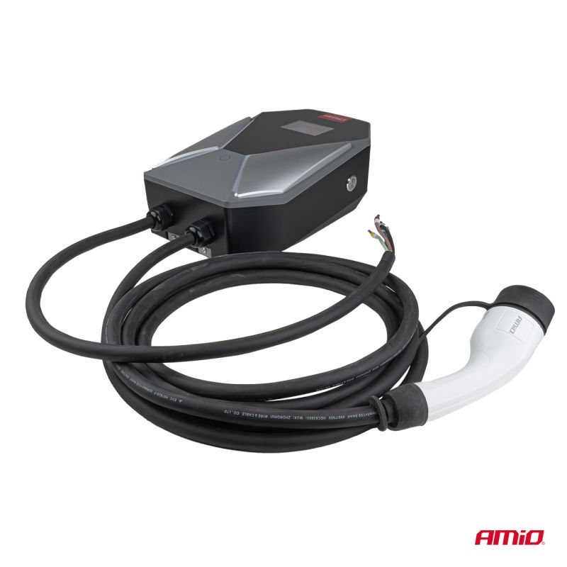 Trofazni zidni punjac za elektricna vozila 11kW 16A 400V AMiO-04842