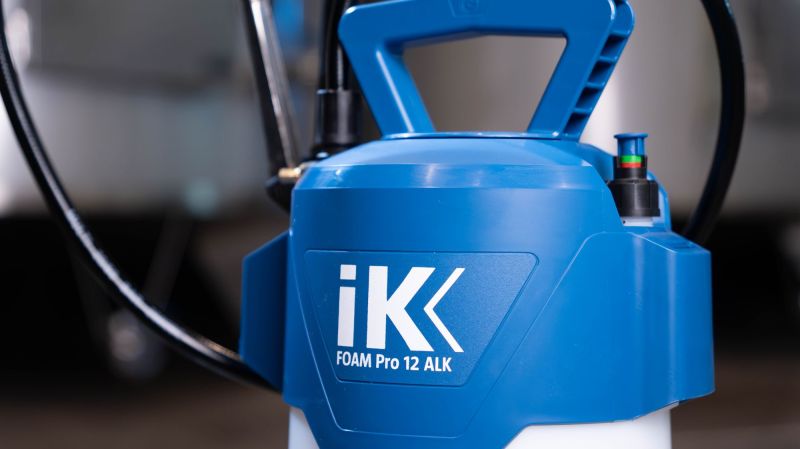 IK FOAM Pro 12 Alk - Pulverizador de Espuma Manual por Pressão