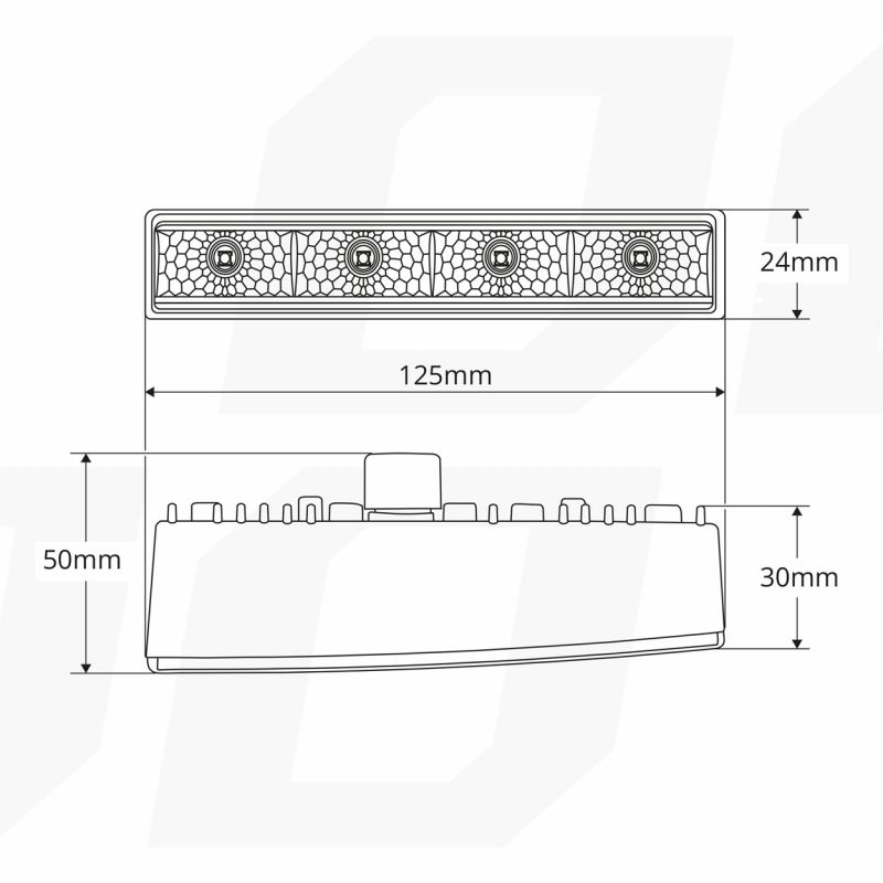 DRL NSSC 540 PRO HP nappali menetfény