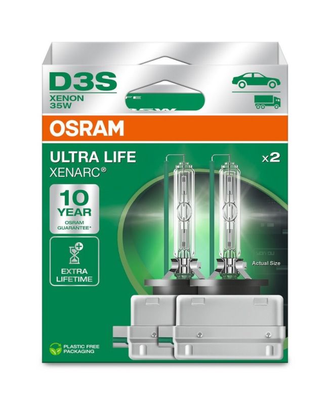 Osram lampada allo xeno D3S XENARC ULTRA LIFE BOX