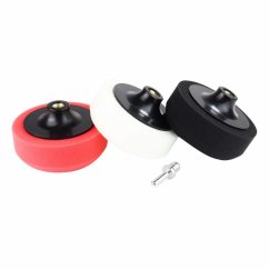 Juego de discos pulidores con adaptador 3 x 125mm + M14