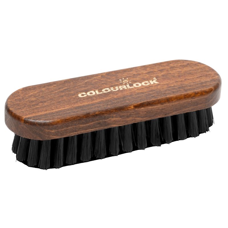 COLOURLOCK Leather Cleaning Brush Brown - Borstel voor leer