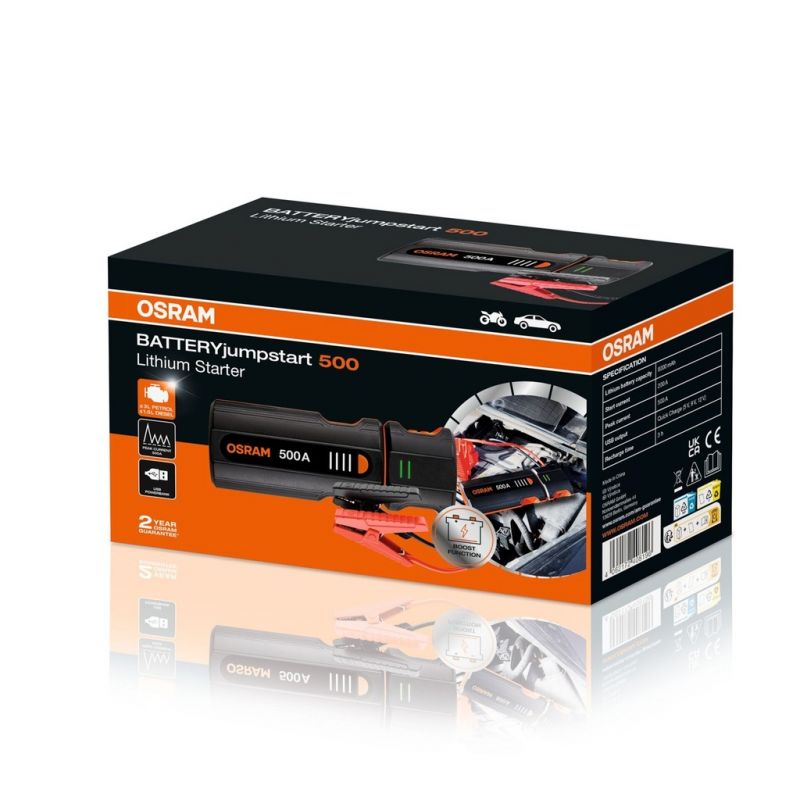 Startovací zdroj baterie OSRAM OJS010 BATTERYjumpstart 500