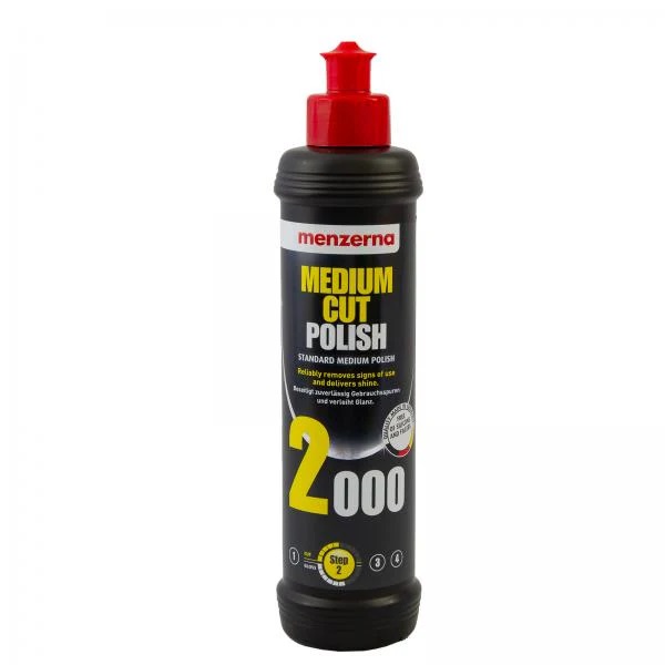 MENZERNA Medium Cut 2000 - Pasta de polimento, 250 ml