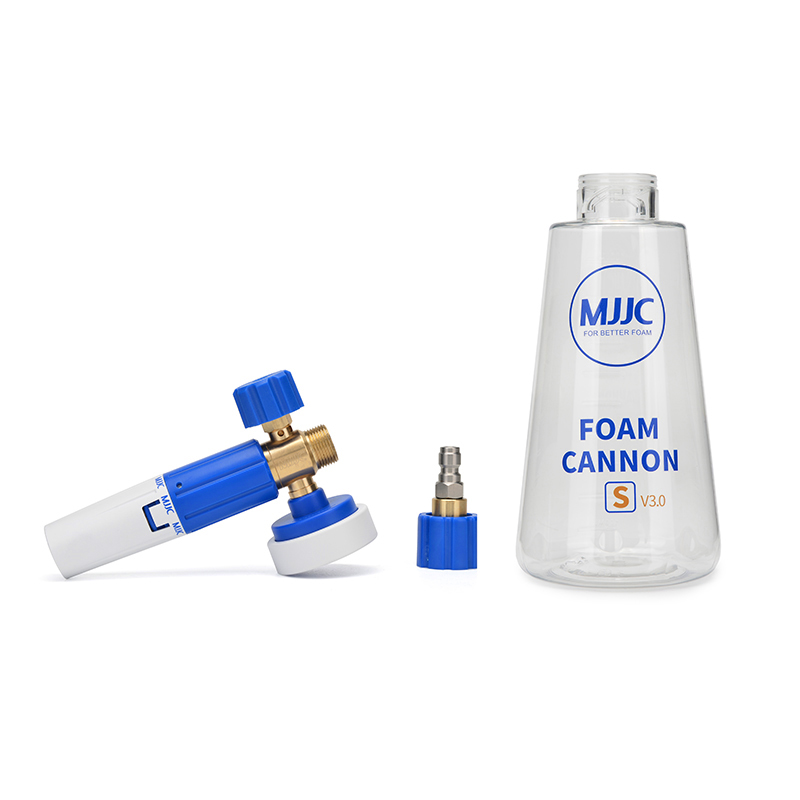 MJJC Foam Cannon S V3.0 - Canhão de Espuma para Lavadora de Alta Pressão com Conector Rápido 1/4"