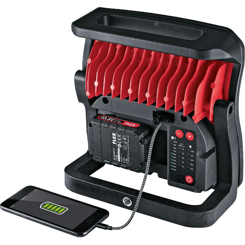 Flex DWL 2500 10.8/18.0 - Lanterna de espectro completo a bateria DWL 2500 10.8/18.0