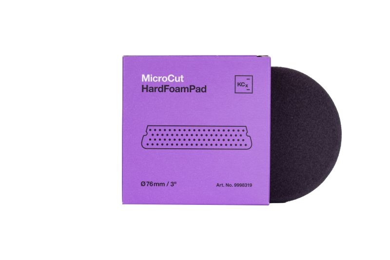 Koch Chemie Micro Cut Hard Foam Pad 76 x 25mm - Полиращ диск лилав твърд