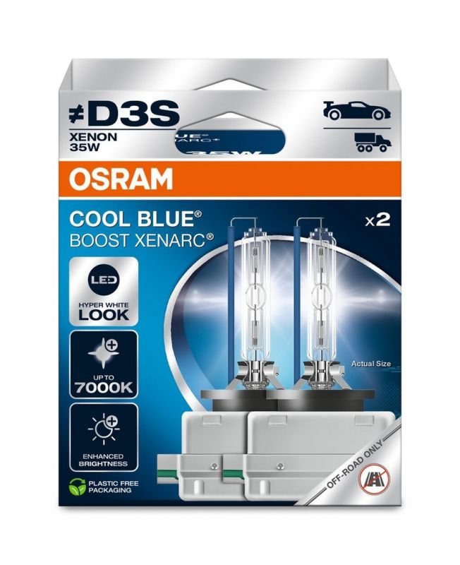 Ampoule au xénon Osram D3S 35W XENARC Cool Blue BOOST BOX