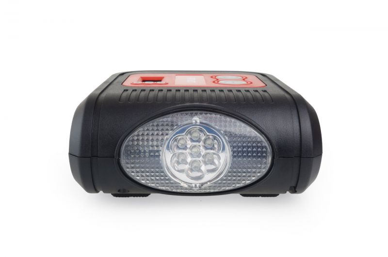 Cyfrowy kompresor samochodowy z LED 12V Acomp-10