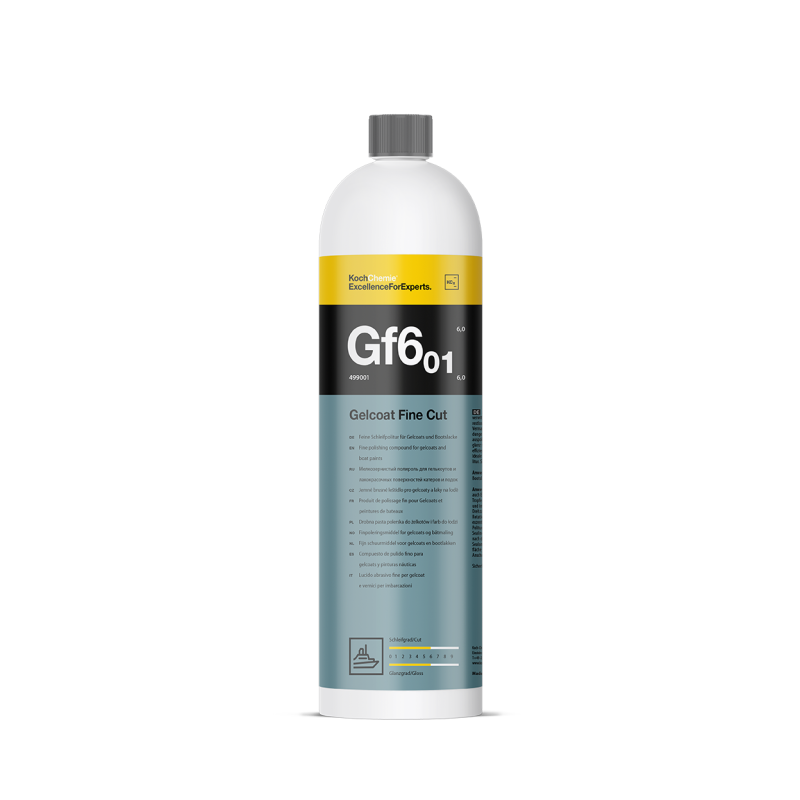 Koch Chemie Gelcoat Fine Cut Gf6.01 - Jemná brusná pasta pro gelcoaty a laky lodí 1L