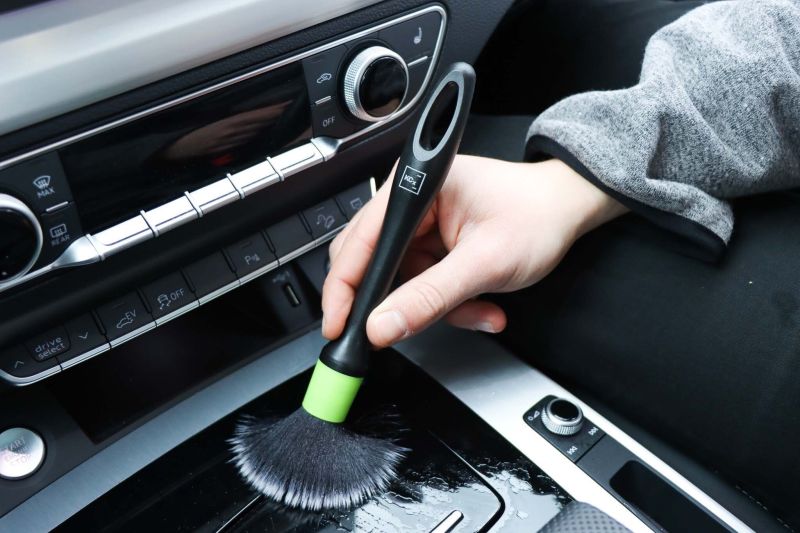 Koch Chemie Interior Brush Green - Pincel de detalhamento extra macio