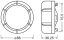 Hoofdkoplampkap LEDriving CAP LEDCAP01 2 stuks