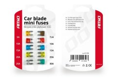 Juego de fusibles de cuchilla mini 10 piezas