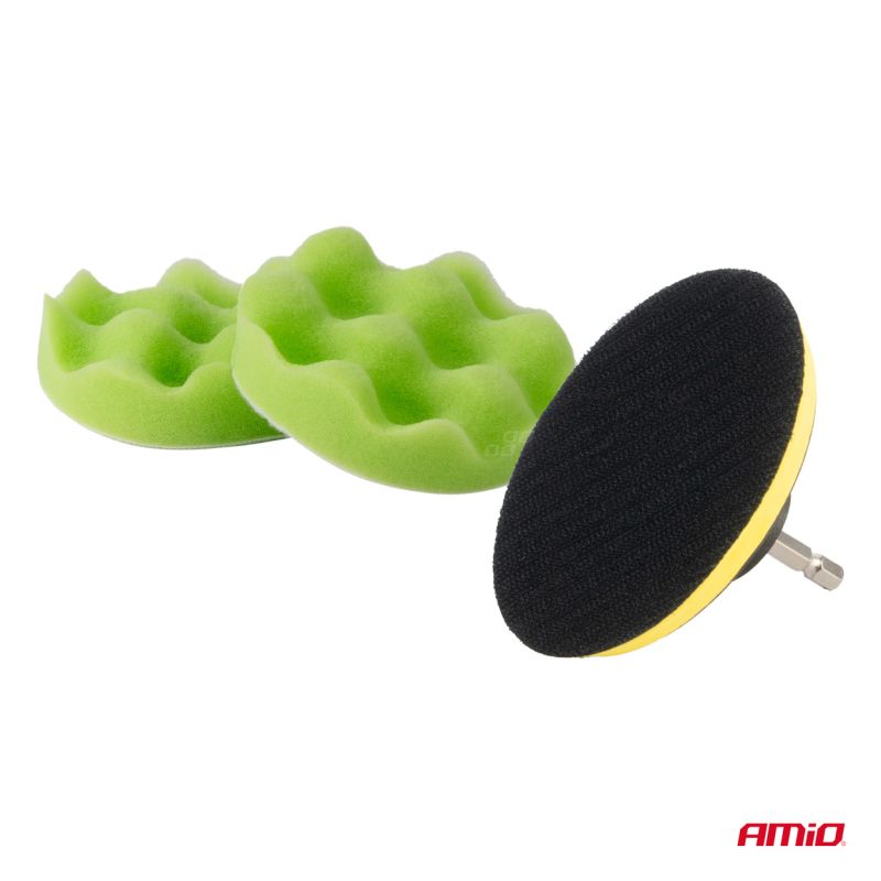 Detailing set voor het reinigen van de auto 21-delig AMiO-04330