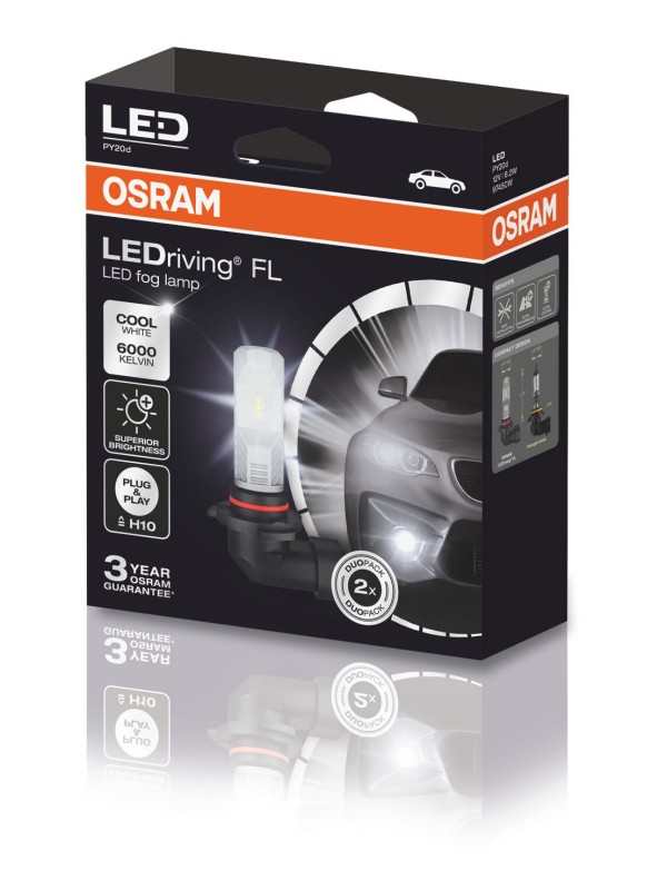Osram 9745CW LEDriving FOG LED światło przeciwmgielne H10
