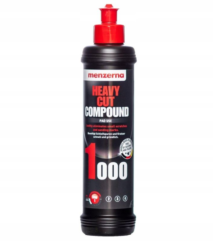 MENZERNA Heavy Cut 1000 - Polírozó paszta, 250 ml