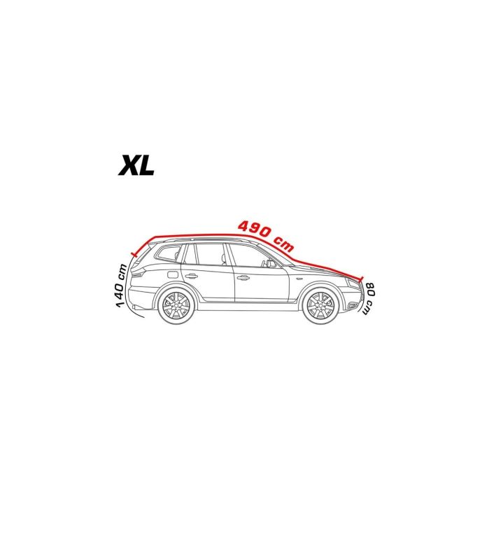 4CARS Autoplachta protiv tuče SUV XL