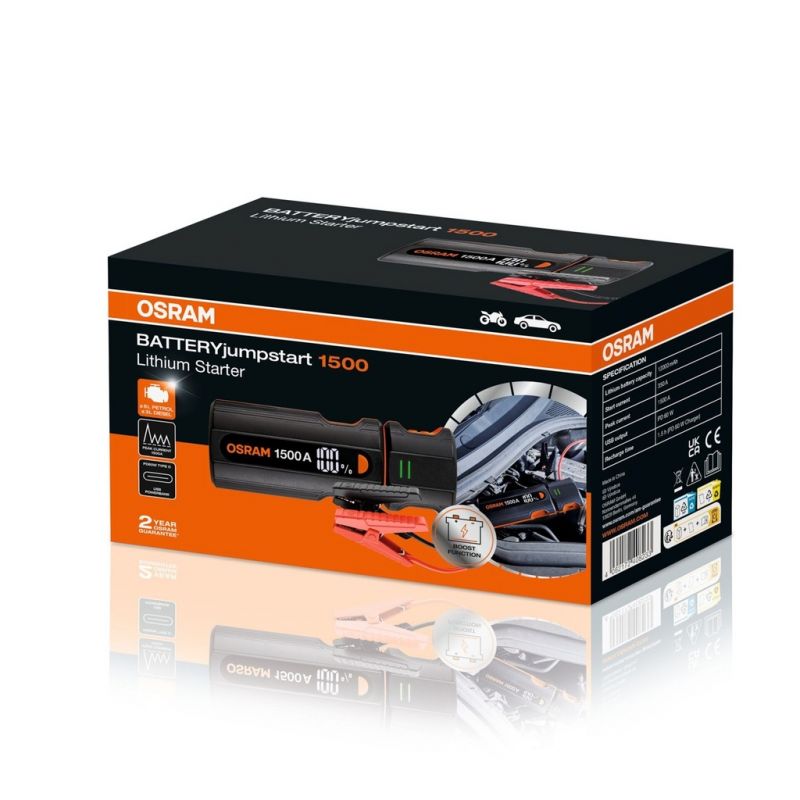 Avviatore di emergenza OSRAM OJS030 BATTERYjumpstart 1500