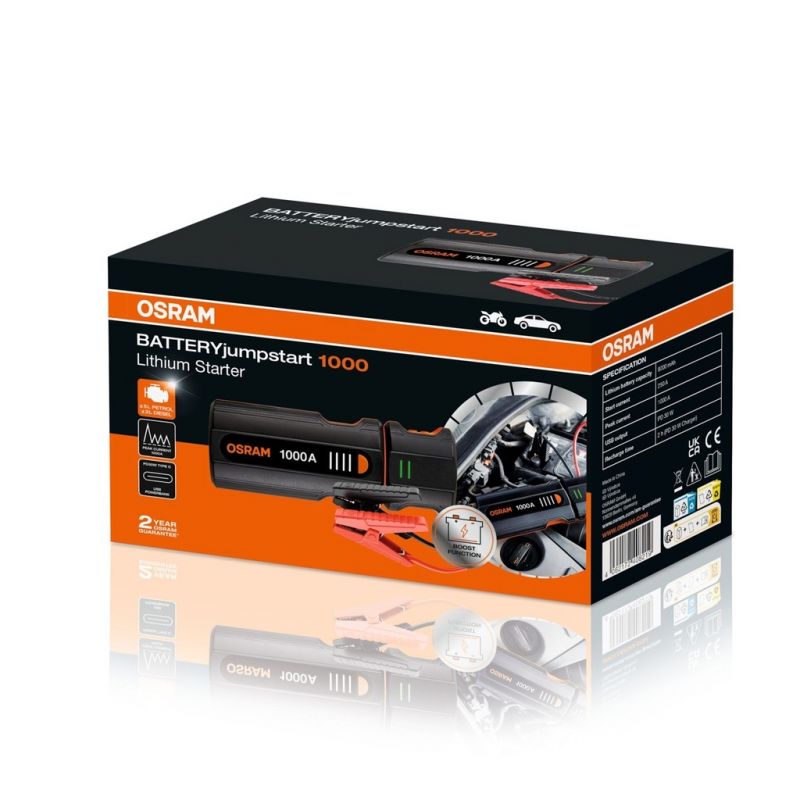 Arrancador de batería OSRAM OJS020 BATTERYjumpstart 1000