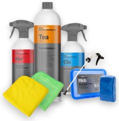 Koch Chemie kit grande de produtos para descontaminação da pintura automotiva