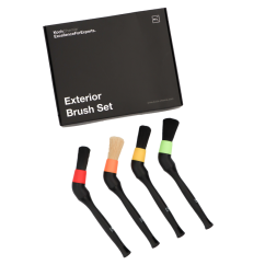 Koch Chemie Exterior Brush Set - Conjunto de 4 pincéis para limpeza exterior