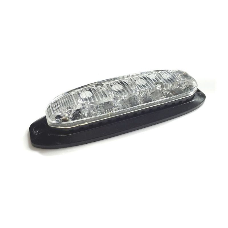 Poziční výstražné LED světlo, 12-24V, R65, oranžové 911X6-A