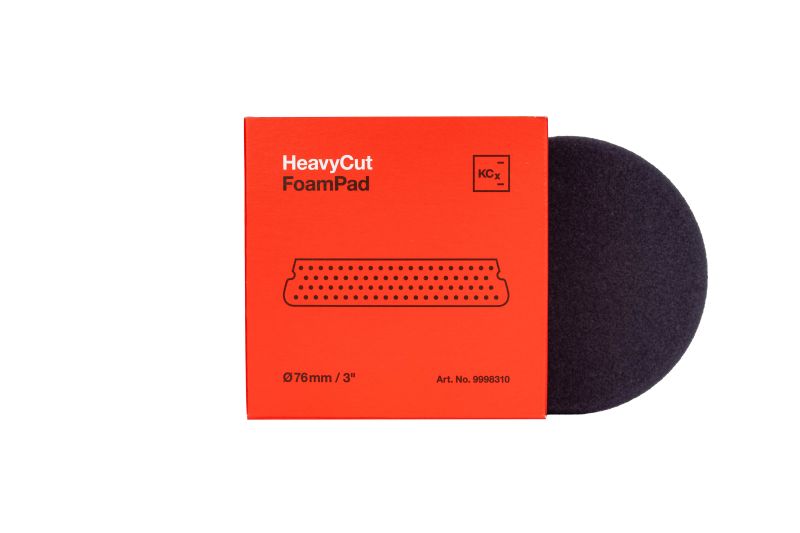 Koch Chemie Heavy Cut Foam Pad 76 x 25 mm - Κόκκινος δίσκος γυαλισμού