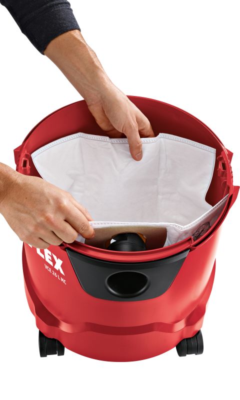 Flex VCE 26 L MC - Aspirador de segurança com limpeza manual do filtro, 25 l, classe L