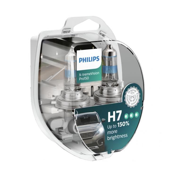 Philips X-tremeVision PRO150 +150% H7 12V 55W 12972XVPS2 Box
