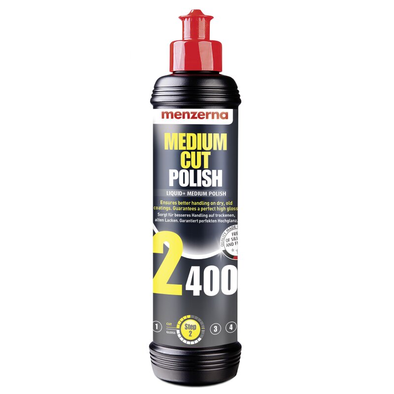 MENZERNA 2400 Medium Cut - Polirna pasta, 250 ml