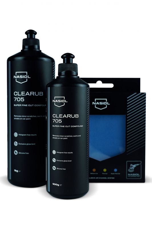 Nasiol CLEARUB 705-M polirna pasta, ekstra fina, 500g