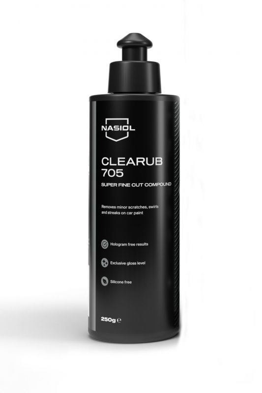 Nasiol CLEARUB 705-S leštića pasta, ekstra nježna, 250g