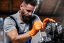 Guanti in nitrile GoGrip arancioni taglia XL, 50 pz