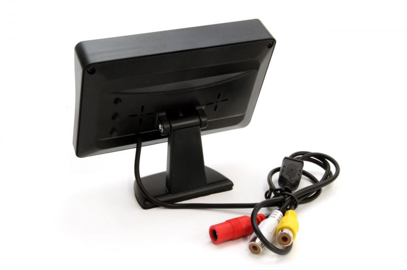 VERTEX 4-szenzoros tolatóradar szett kamerával és LCD monitorral fehér