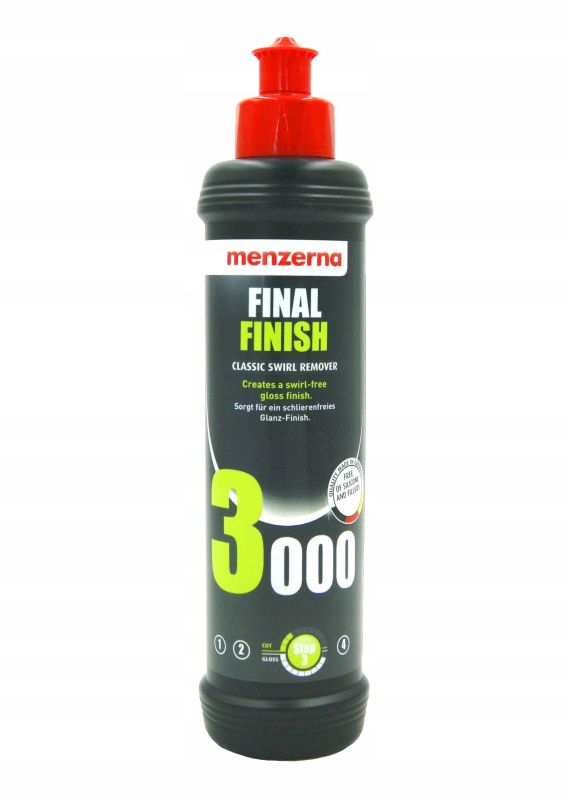 MENZERNA Final Finish 3000 - Pasta de polimento, 250 ml