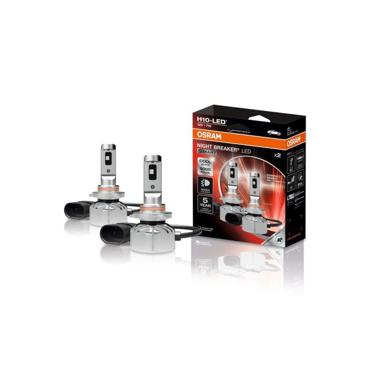 Osram H10 SMART NIGHT BREAKER LED +330% 9145DWNBSM-2HB 6000K 2ks