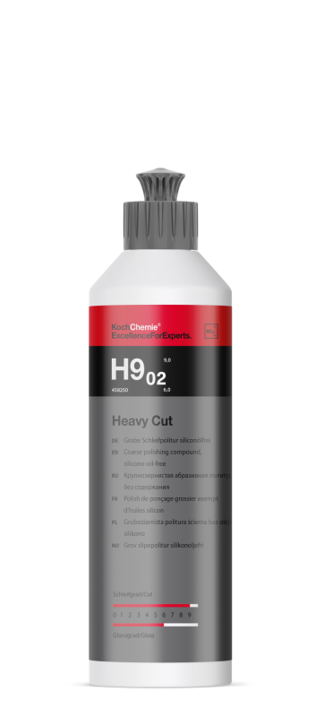 Koch Chemie Heavy Cut H9.02 - Pasta de polimento abrasiva 250ml