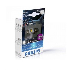 PHILIPS C5W X-tremeVision 12V 1W LED 6000K - 43mm