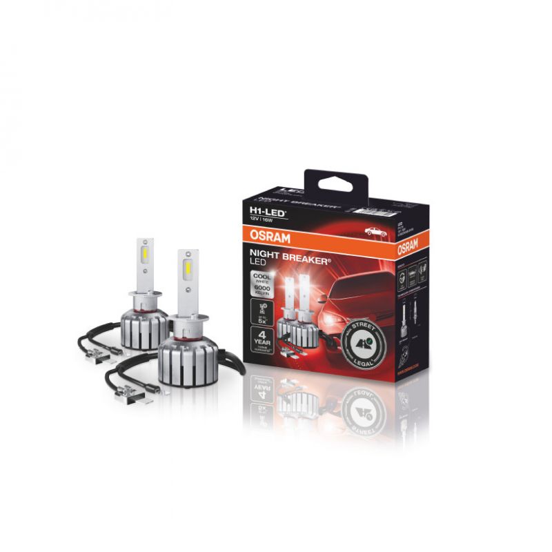 Osram H1 NIGHT BREAKER LED +220% 64150DWNB 6000K 2buc
