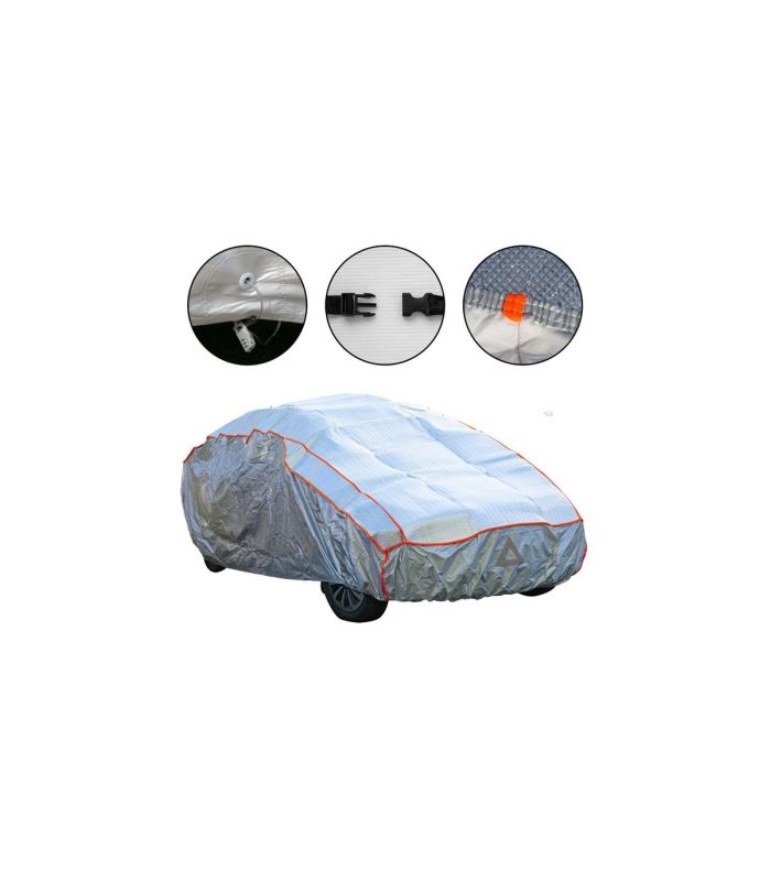 4CARS Housse de voiture anti-grêle - doublure en coton - XL