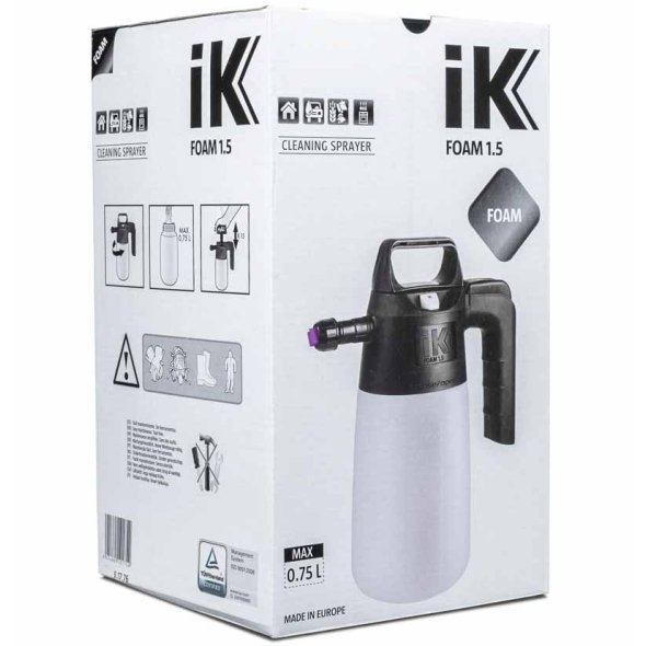 IK FOAM 1.5 - Pulverizador de Espuma Manual a Pressão