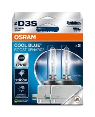 Lâmpada de xenônio Osram D3S 35W XENARC Cool Blue BOOST BOX