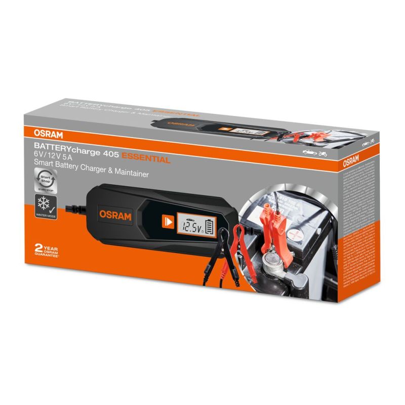 Carregador de baterias OSRAM BATTERYcharge 5A OEBCS405ESN
