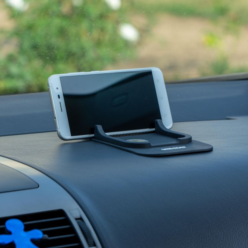 4CARS Tapis antidérapant avec support pour téléphone