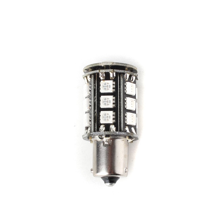 Bombilla LED MICHIBA, BAU15s CANBUS, amarilla, 1 unidad HL 515A