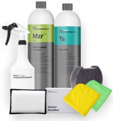 Koch Chemie kit profissional de cosmética automotiva para interior limpo e perfumado